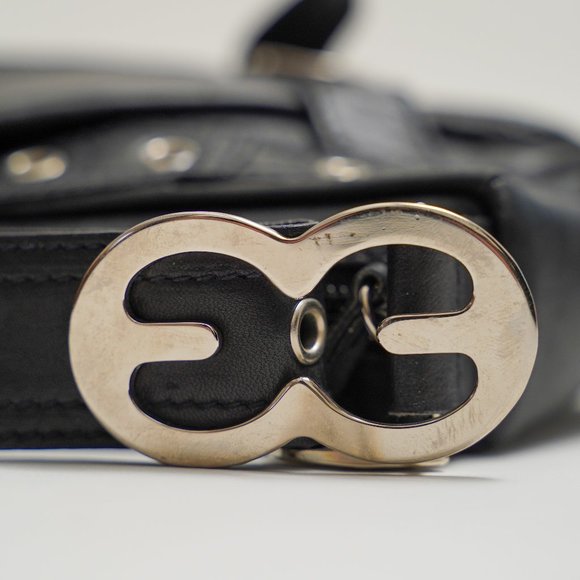 Vintage Escada Leather Mini Shoulder Bag - Picture 4 of 10